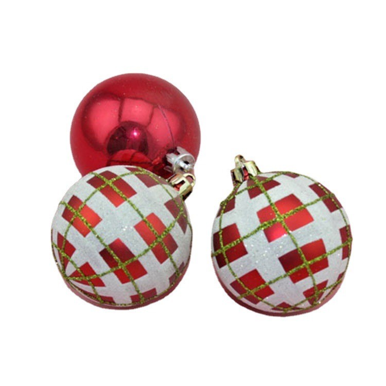 塑料聖誕彩球聖誕樹挂件裝飾吊球 節慶裝飾用品