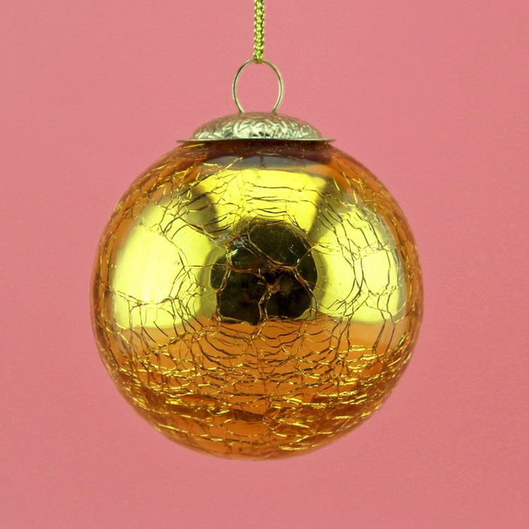 玻璃裂紋聖誕球